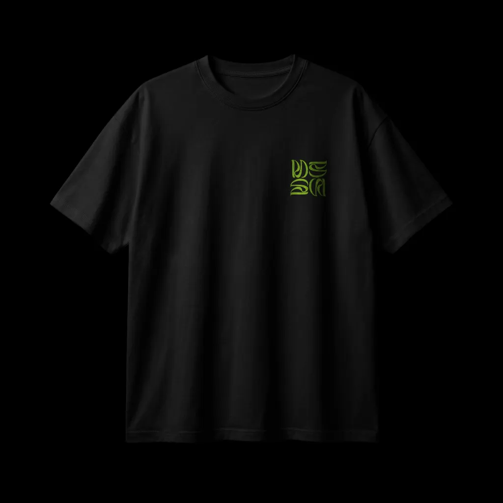 T-Shirt Mockup (Front) - Black.webp